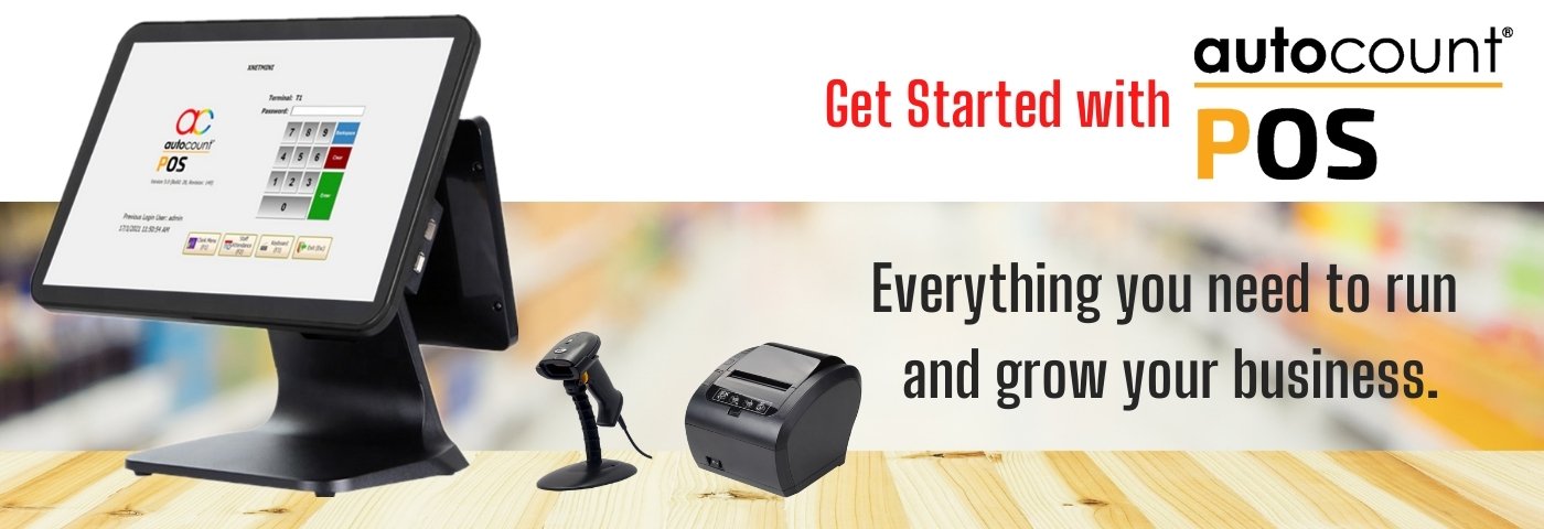 AutoCount POS System — reliable Windows POS for retail and service businesses